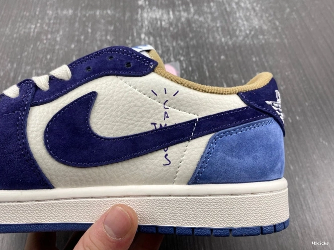Rep TB 1 TRAVIS CUSTOM AIR DM7866-808 JORDAN SCOTT X 0821